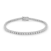 Yellow Gold Diamond Flex Bangle Half Way – product view