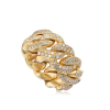 Pear Shape & Marquise Flower Ring – product view