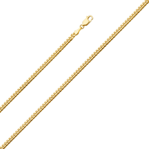 3.3mm Miami Cuban Chain - 20 Inches / 50.8 CM