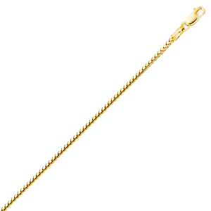 1.6mm Roundfish Franco Chain - 20 Inches / 50.8 CM