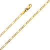 2.2mm Roundfish Franco Chain – 22 Inches / 55.88 CM – product view