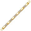 Mix Gold Cuban Bracelet – product view