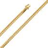 4mm Regular Solid Rope Chain – 22 Inches / 55.88 CM – product view