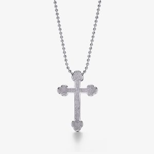 Gold Vatican Cross Pendant