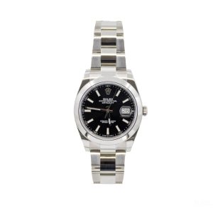 Rolex Oyster Precision Datejust 41mm Black Dial