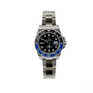 Rolex Submariner Two Tone Royal Blue 40mm Black Dial