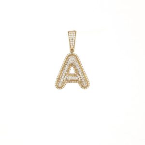 SI Custom Letter Type 6 Pendant