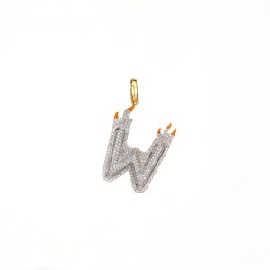 SI Custom Letter Type 10 Pendant