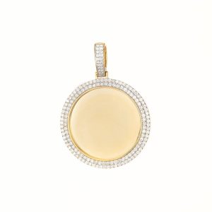 Custom Double Tennis Pendant