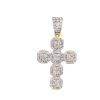 Razor 3D Diamond Pendant – product view