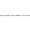 8mm White Gold Rounded Diamond Bracelet – product view