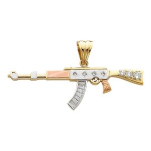 AK47 Pendant - 3.9 Grams