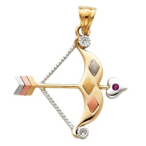 Bow & Arrow Pendant
