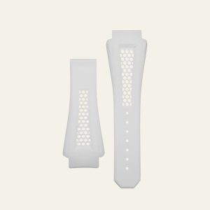 White Epic X Chrono 47mm Honeycomb Strap - M