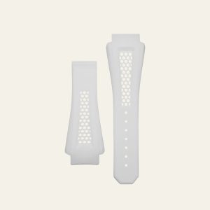 White Epic X Chrono 47mm Honeycomb Strap - S