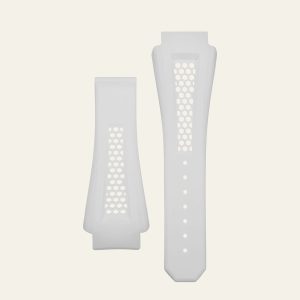 White Epic X Chrono 47mm Honeycomb Strap - XL