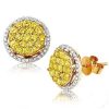 14K 0.60CTW DIAMOND SOLITAIRE STUD EARRINGS – product view