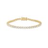 Gold Ocean Link Bracelet (13mm) – product view