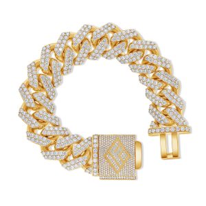 Diamond Cuban Link Bracelet (21mm)