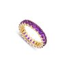 Micro Elle Eternity Ring (3-Row) – product view