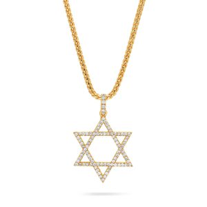 Milli Star of David Piece (Fully Iced)