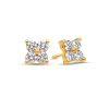 Micro Dax Diamond Cluster Earrings (8mm) – product view