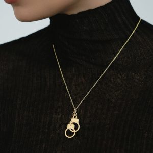 Love Lockdown Cuff Necklace – product view