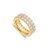 Sage Eternity Ring (2-Row) – product view