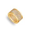 Massimo Eternity Ring (3-Row) – product view