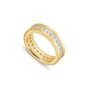 Micro Elle Eternity Ring (3-Row) – product view