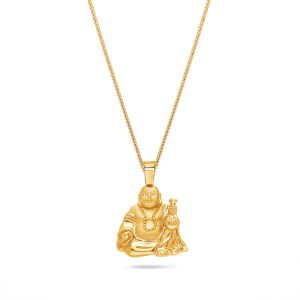 Micro Lucky Buddha Piece (Diamond Eyes)