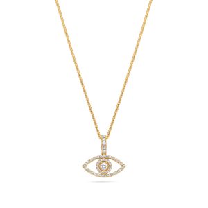 Micro Evil Eye (Fully Iced, Version 2.0)