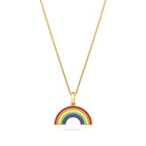 Micro Rainbow Piece (Solid Gold)