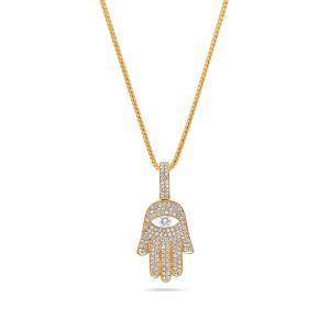 Milli Hamsa Piece (Blessings, Fully Iced)