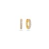 Ciera Diamond Hoop Earrings (30mm) – product view