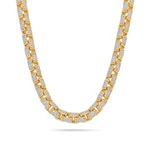 Diamond Moon Link Chain (6.5mm)