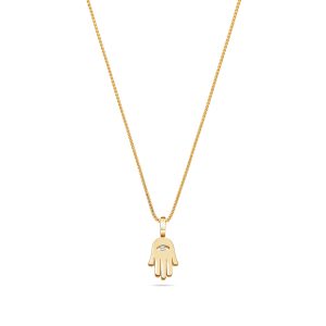 Pico Hamsa Piece (Blessings, Diamond Eye)