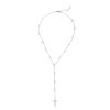 THE UMLAUT SAPPHIRE MULTI CHARM NECKLACE – product view