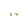 .75 Inch Diamond Hoop Earrings – product view