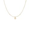 THE UMLAUT SAPPHIRE MULTI CHARM NECKLACE – product view
