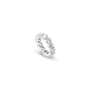 THICK ROUND DIAMOND ETERNITY BAND