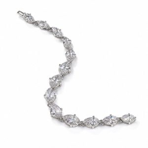 Oval Pear Tennis Bracelet