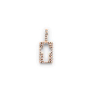 Mini Cookie Cutter Cross Pendant