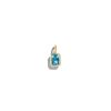 RECTANGULAR YELLOW TOPAZ PENDANT – product view