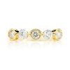 Multi-Shape Flush Set Diamond Band – Yellow Gold / 8 – product view