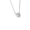 SOLITAIRE PEAR CUT NECKLACE – product view