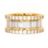 Halo Diamond Tower Ring – product view