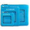 Icebox Leather Dresser Caddy – Blue – product view
