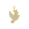 Revolver Diamond Pendant – Yellow Gold – product view