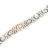 10.6mm Yellow & White Invisible Setting Bracelet – product view